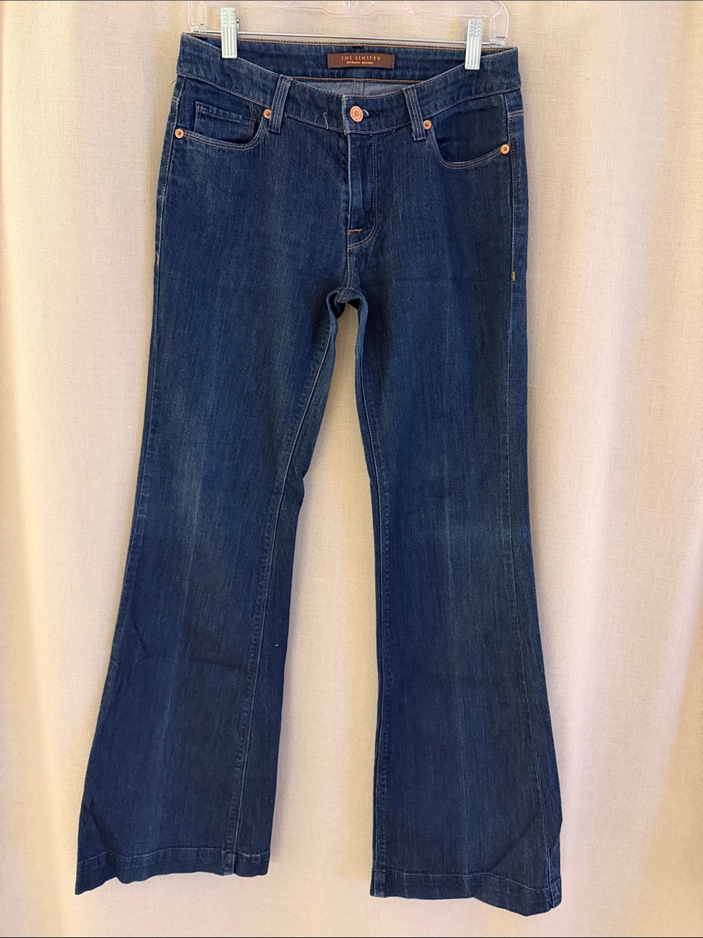 The Limited Dark Blue Flare Jeans